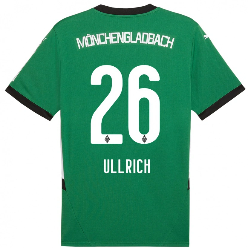 Danxen Heren Lukas Ullrich #26 Groen Wit Uitshirt Uittenue 2024/25 T-Shirt