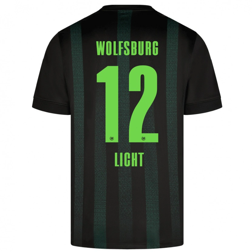 Danxen Heren Philipp Licht #12 Donkergroen Uitshirt Uittenue 2024/25 T-Shirt