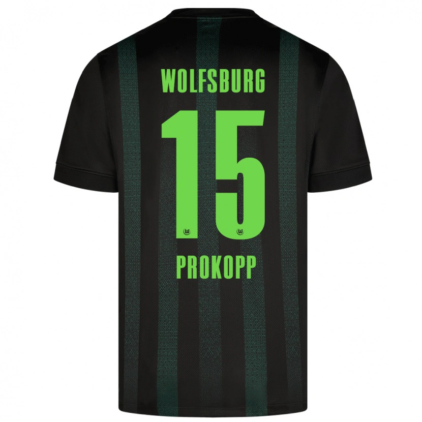 Danxen Heren Oskar Prokopp #15 Donkergroen Uitshirt Uittenue 2024/25 T-Shirt