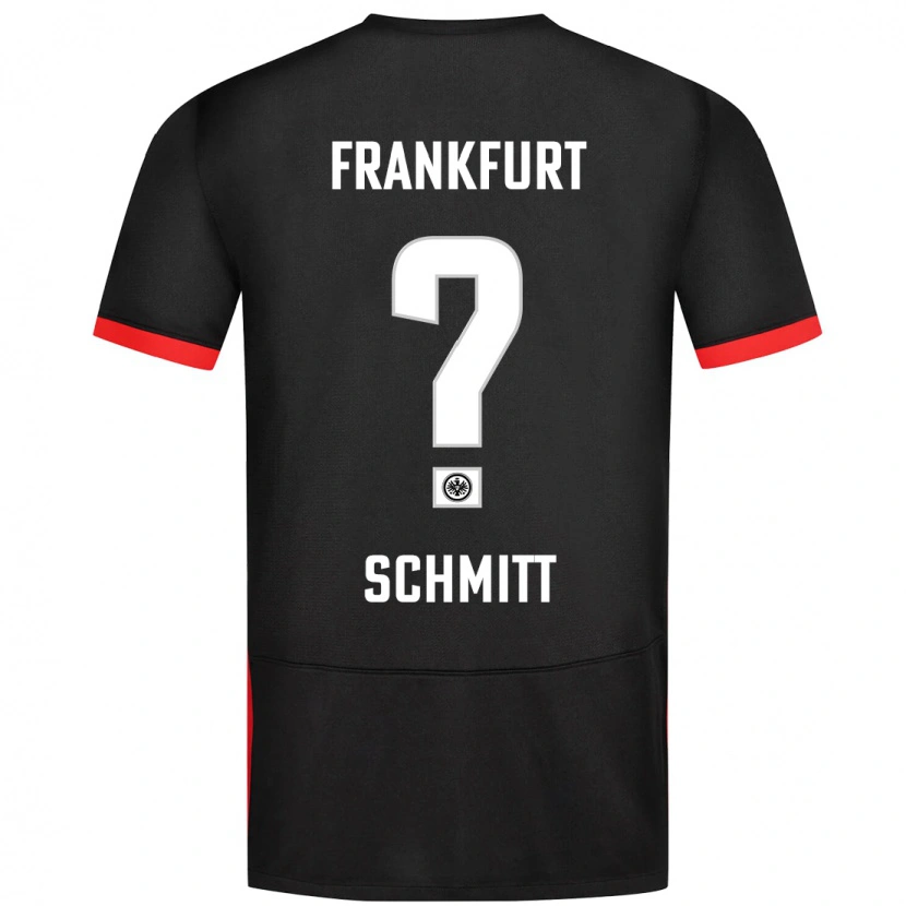 Danxen Heren Jonathan Schmitt #0 Zwart Uitshirt Uittenue 2024/25 T-Shirt