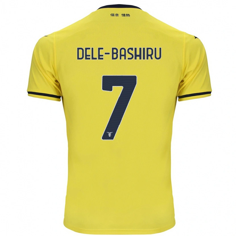 Danxen Heren Fisayo Dele-Bashiru #7 Geel Uitshirt Uittenue 2024/25 T-Shirt