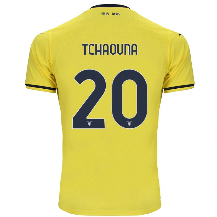 Danxen Heren Loum Tchaouna #20 Geel Uitshirt Uittenue 2024/25 T-Shirt