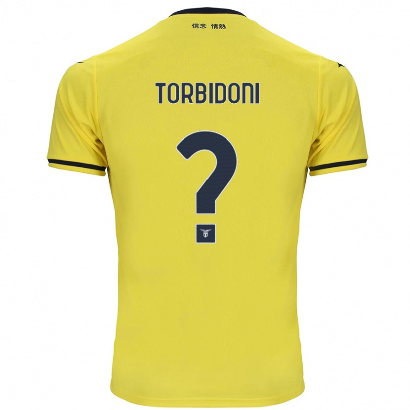 Danxen Heren Marco Torbidoni #0 Geel Uitshirt Uittenue 2024/25 T-Shirt