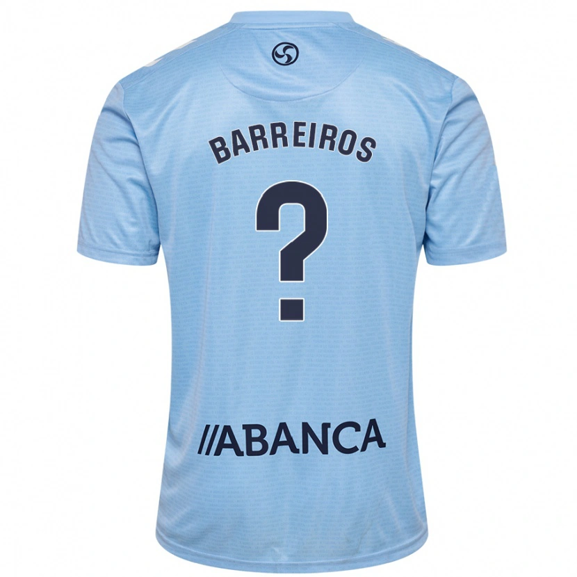 Danxen Dames Iago Barreiros #0 Hemelsblauw Thuisshirt Thuistenue 2024/25 T-Shirt