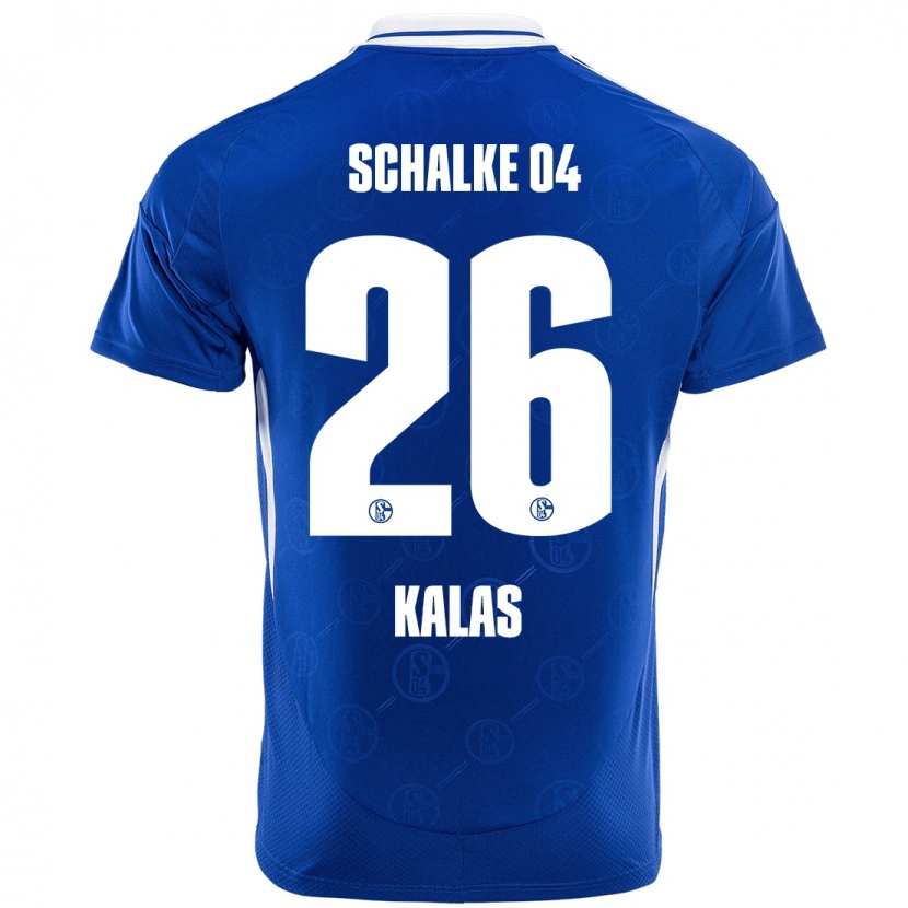 Danxen Dames Tomas Kalas #26 Koningsblauw Thuisshirt Thuistenue 2024/25 T-Shirt