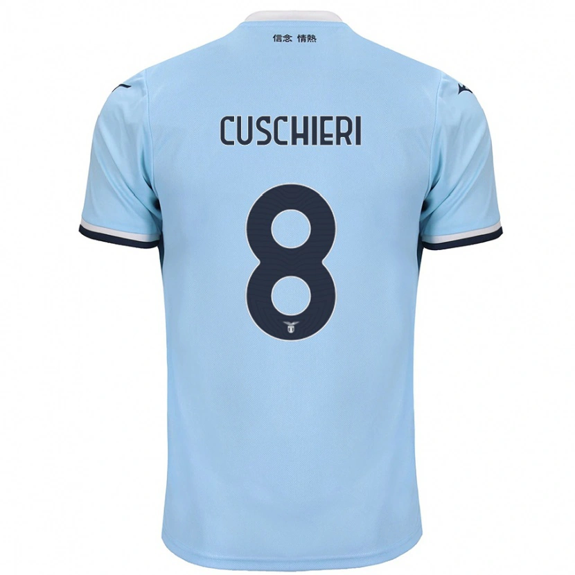 Danxen Dames Rachel Cuschieri #8 Blauw Thuisshirt Thuistenue 2024/25 T-Shirt