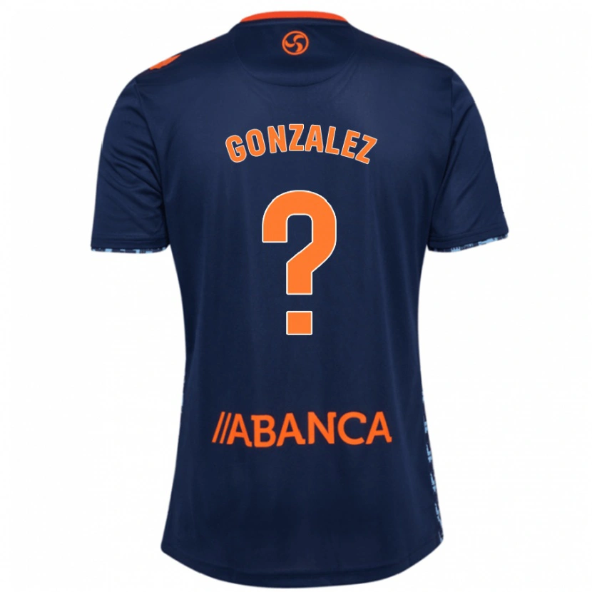 Danxen Dames Marcos González #0 Marineblauw Uitshirt Uittenue 2024/25 T-Shirt