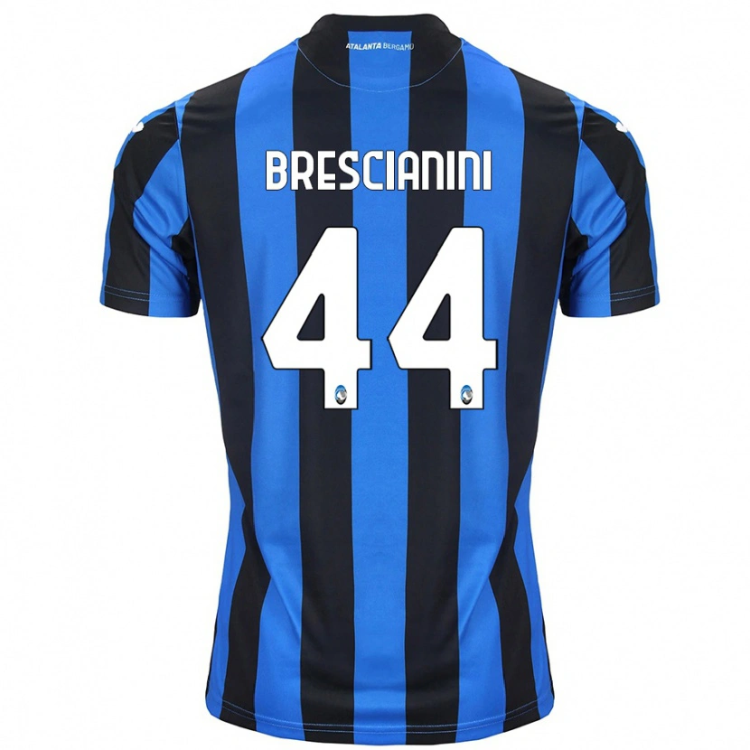 Danxen Kinderen Marco Brescianini #44 Blauw Zwart Thuisshirt Thuistenue 2024/25 T-Shirt