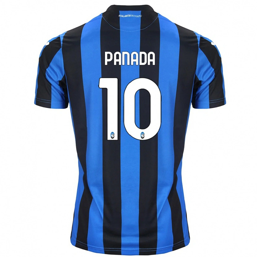 Danxen Kinderen Simone Panada #10 Blauw Zwart Thuisshirt Thuistenue 2024/25 T-Shirt