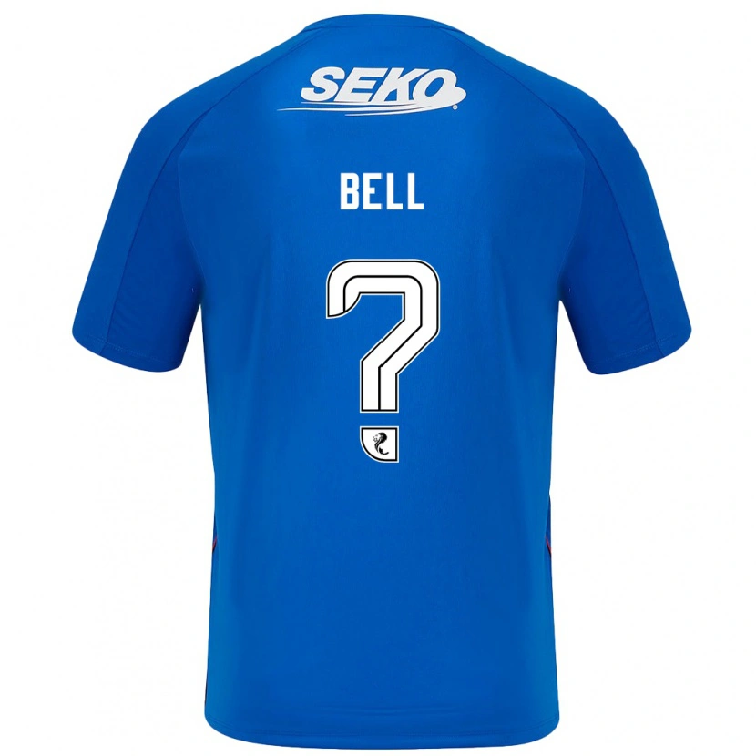 Danxen Kinderen Cameron Bell #0 Donkerblauw Thuisshirt Thuistenue 2024/25 T-Shirt