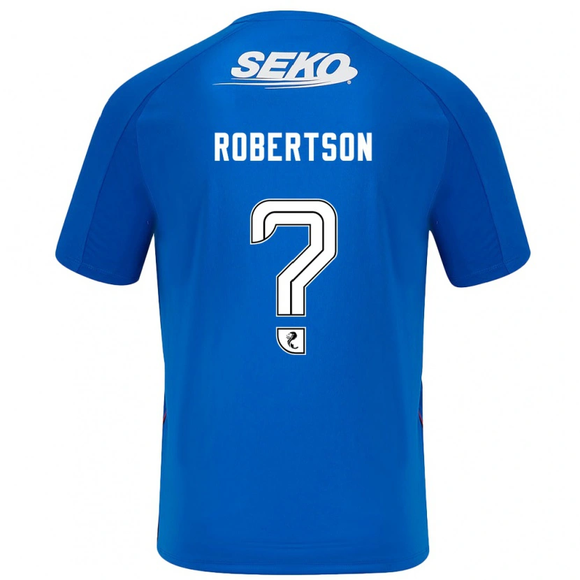 Danxen Kinderen Kerr Robertson #0 Donkerblauw Thuisshirt Thuistenue 2024/25 T-Shirt