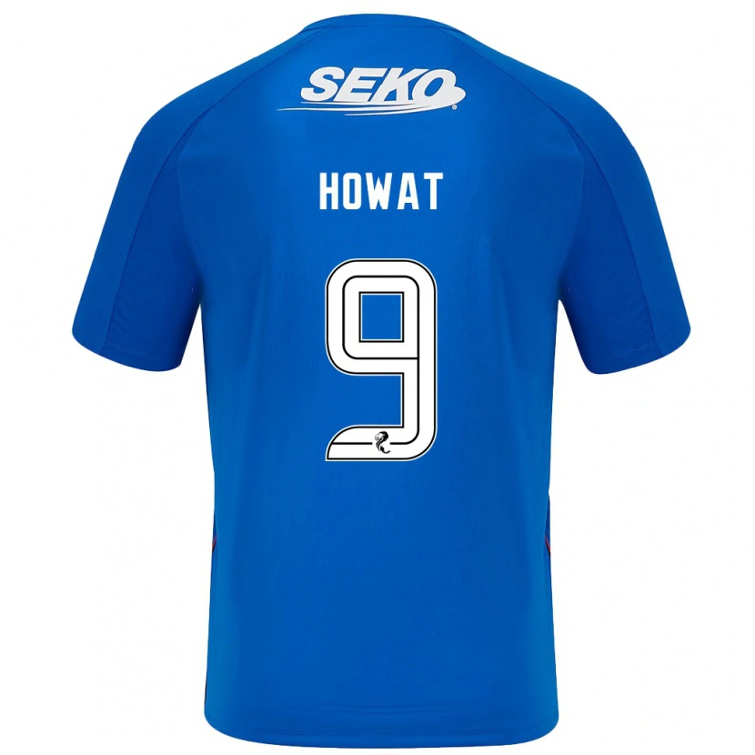 Danxen Kinderen Kirsty Howat #9 Donkerblauw Thuisshirt Thuistenue 2024/25 T-Shirt