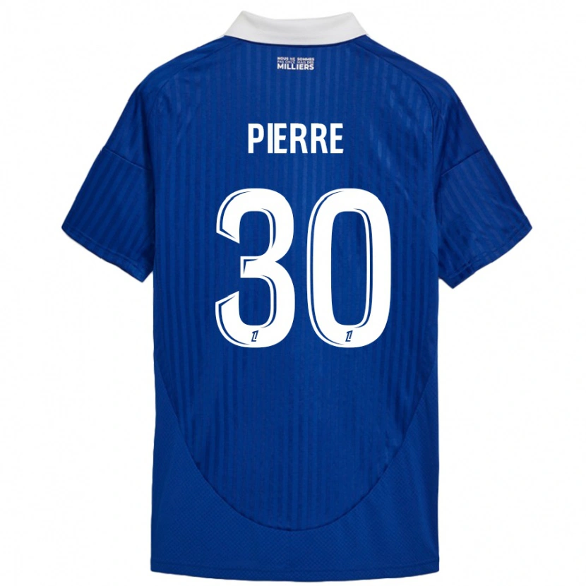 Danxen Kinderen Alexandre Pierre #30 Blauw Wit Thuisshirt Thuistenue 2024/25 T-Shirt