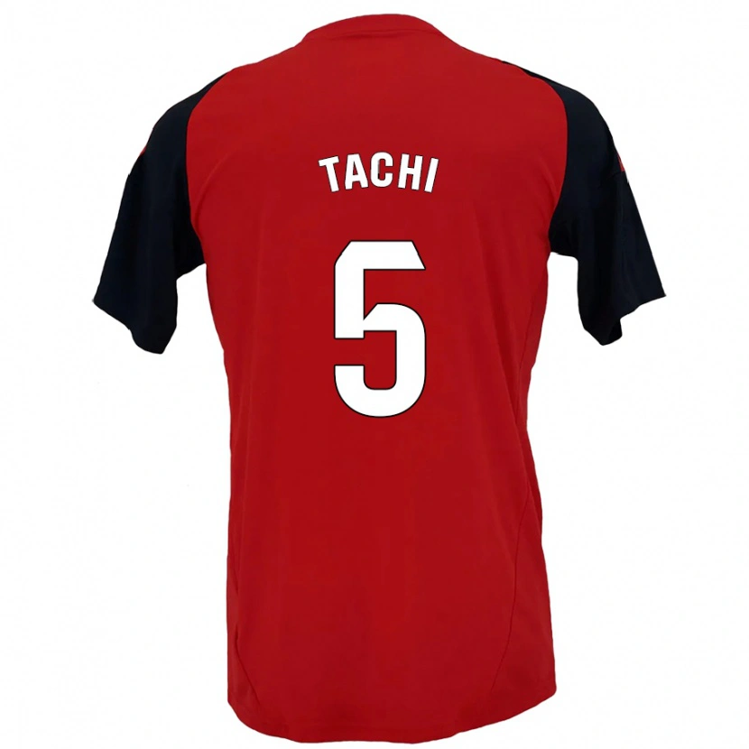 Danxen Kinderen Tachi #5 Rood Zwart Thuisshirt Thuistenue 2024/25 T-Shirt