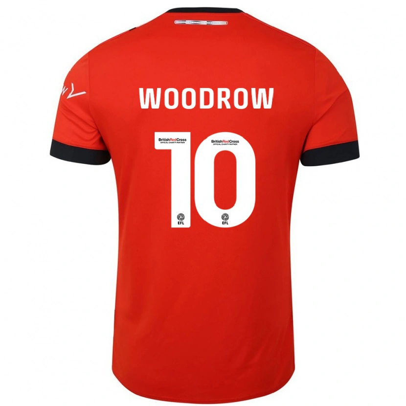 Danxen Kinderen Cauley Woodrow #10 Oranje Zwart Thuisshirt Thuistenue 2024/25 T-Shirt