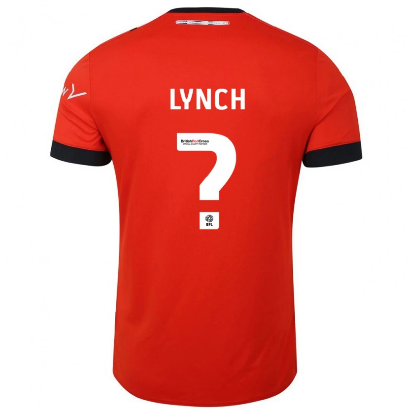 Danxen Kinderen Oliver Lynch #0 Oranje Zwart Thuisshirt Thuistenue 2024/25 T-Shirt