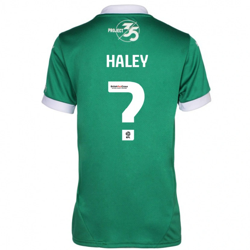 Danxen Kinderen Toby Haley #0 Groen Wit Thuisshirt Thuistenue 2024/25 T-Shirt