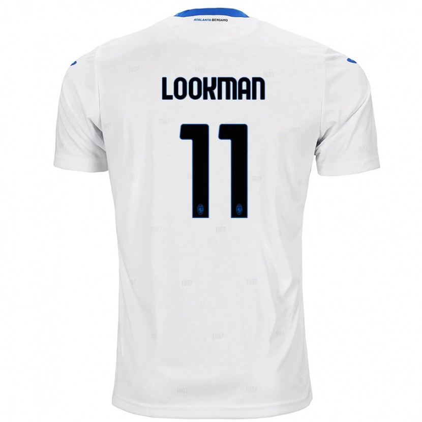 Danxen Kinderen Ademola Lookman #11 Wit Uitshirt Uittenue 2024/25 T-Shirt