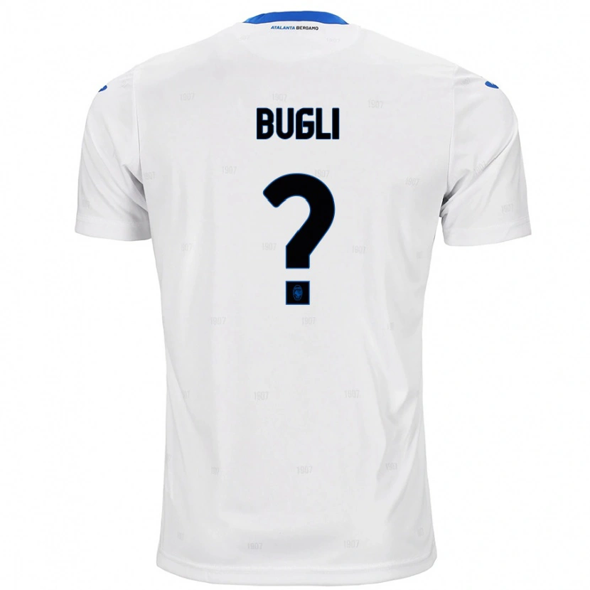 Danxen Kinderen Gabriel Bugli #0 Wit Uitshirt Uittenue 2024/25 T-Shirt