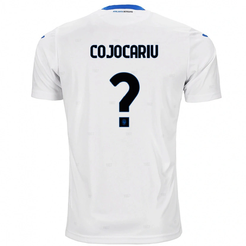 Danxen Kinderen Raul Cojocariu #0 Wit Uitshirt Uittenue 2024/25 T-Shirt