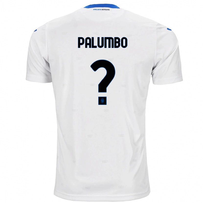 Danxen Kinderen Stefano Palumbo #0 Wit Uitshirt Uittenue 2024/25 T-Shirt