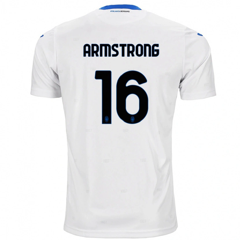 Danxen Kinderen Daniel Armstrong #16 Wit Uitshirt Uittenue 2024/25 T-Shirt