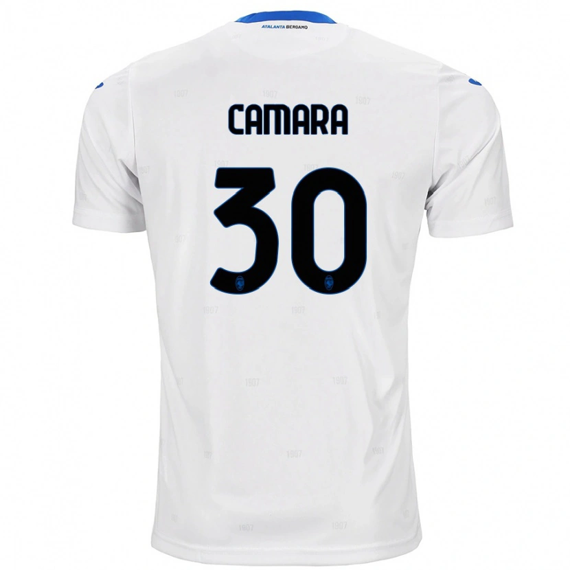 Danxen Kinderen Henry Camara #30 Wit Uitshirt Uittenue 2024/25 T-Shirt