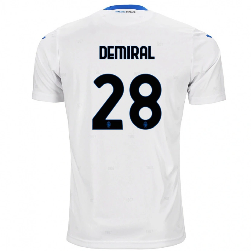 Danxen Kinderen Merih Demiral #28 Wit Uitshirt Uittenue 2024/25 T-Shirt