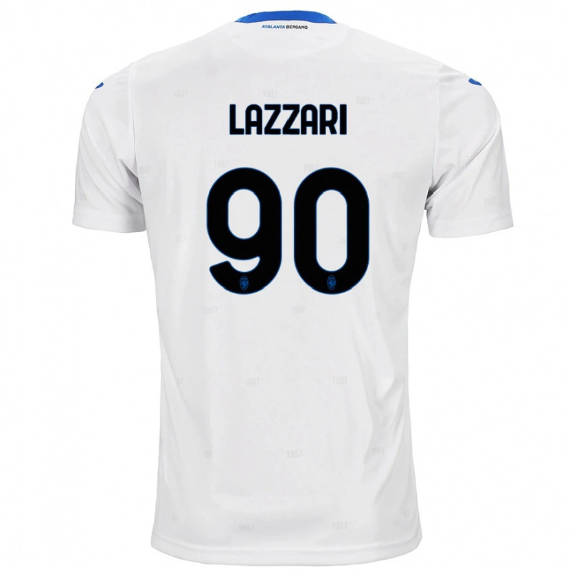 Danxen Kinderen Ilaria Lazzari #90 Wit Uitshirt Uittenue 2024/25 T-Shirt