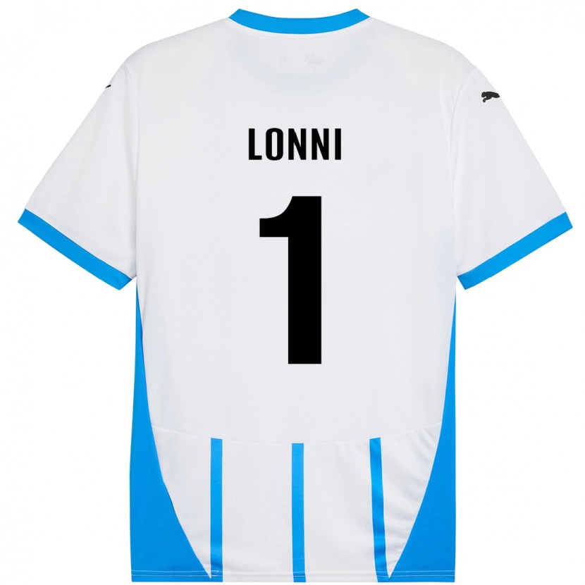 Danxen Kinderen Lia Lonni #1 Wit Blauw Uitshirt Uittenue 2024/25 T-Shirt