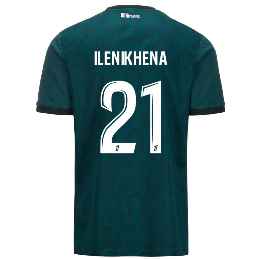 Danxen Kinderen George Ilenikhena #21 Donkergroen Uitshirt Uittenue 2024/25 T-Shirt