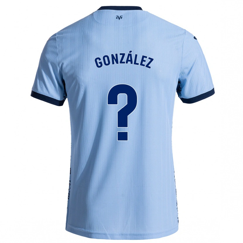 Danxen Kinderen Dani González #0 Hemelsblauw Uitshirt Uittenue 2024/25 T-Shirt