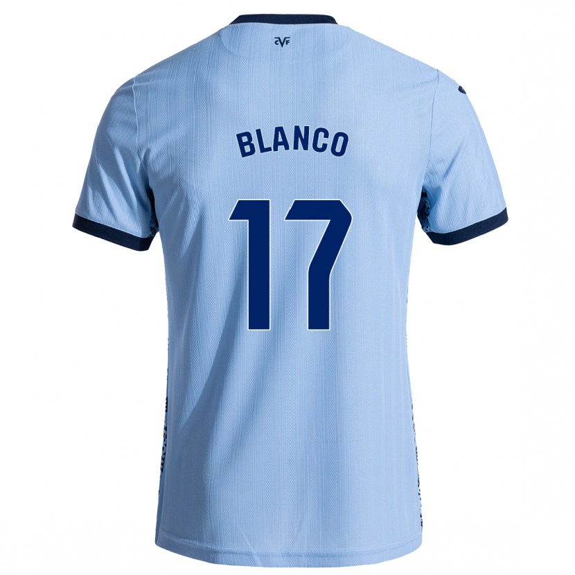 Danxen Kinderen Fabio Blanco #17 Hemelsblauw Uitshirt Uittenue 2024/25 T-Shirt