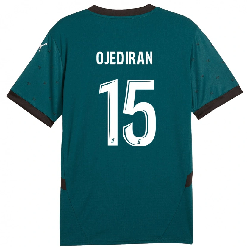 Danxen Kinderen Hamzat Ojediran #15 Donkergroen Uitshirt Uittenue 2024/25 T-Shirt