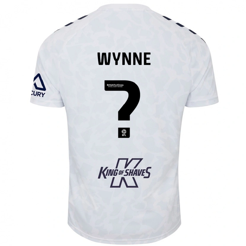 Danxen Kinderen Joe Wynne #0 Wit Uitshirt Uittenue 2024/25 T-Shirt