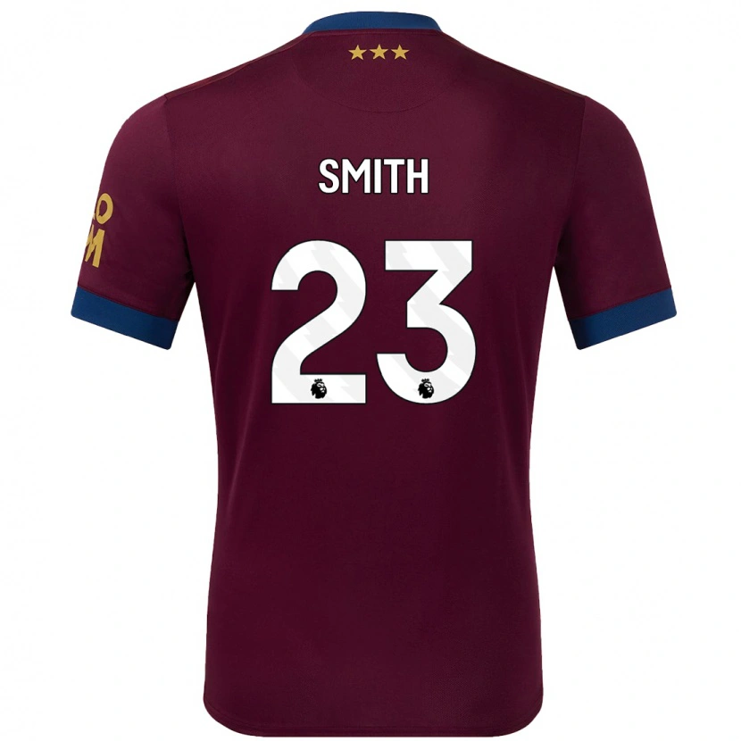 Danxen Kinderen Abbi Smith #23 Bruin Uitshirt Uittenue 2024/25 T-Shirt