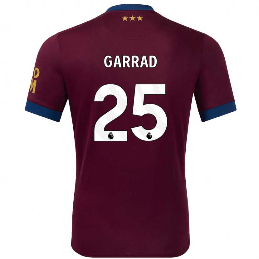 Danxen Kinderen Grace Garrad #25 Bruin Uitshirt Uittenue 2024/25 T-Shirt