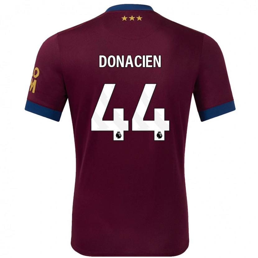 Danxen Kinderen Janoi Donacien #44 Bruin Uitshirt Uittenue 2024/25 T-Shirt