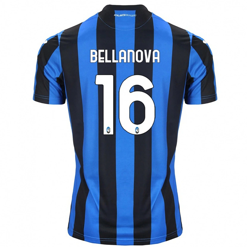 Danxen Heren Raoul Bellanova #16 Blauw Zwart Thuisshirt Thuistenue 2024/25 T-Shirt