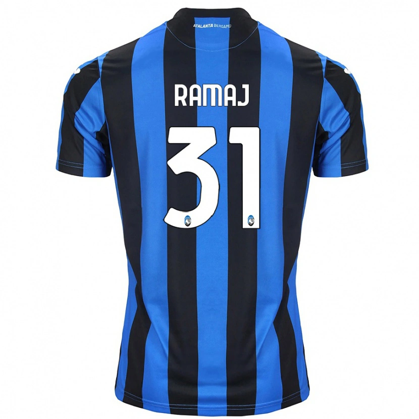 Danxen Heren Gabriel Ramaj #31 Blauw Zwart Thuisshirt Thuistenue 2024/25 T-Shirt