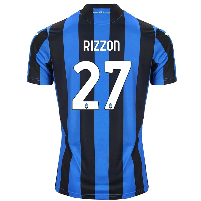 Danxen Heren Giulia Rizzon #27 Blauw Zwart Thuisshirt Thuistenue 2024/25 T-Shirt