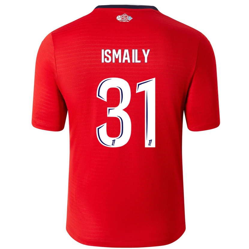 Danxen Heren Ismaily #31 Rood Wit Thuisshirt Thuistenue 2024/25 T-Shirt