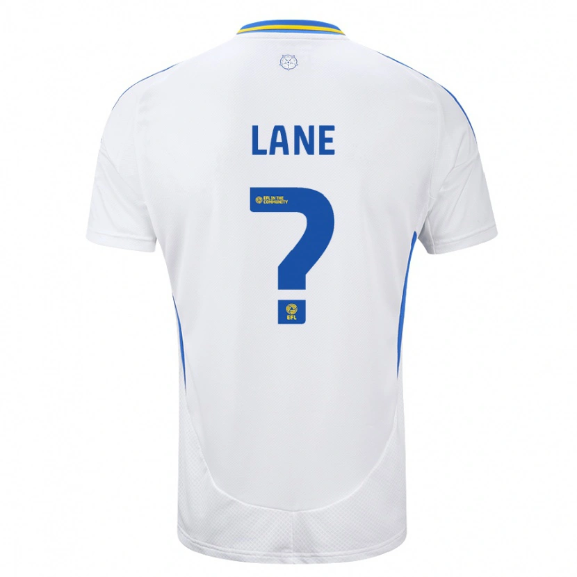 Danxen Heren Freddie Lane #0 Wit Blauw Thuisshirt Thuistenue 2024/25 T-Shirt