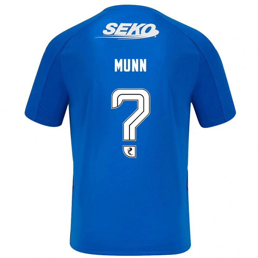 Danxen Heren Mason Munn #0 Donkerblauw Thuisshirt Thuistenue 2024/25 T-Shirt