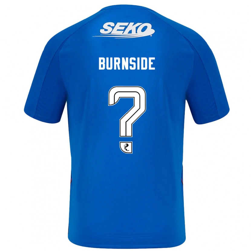 Danxen Heren Callum Burnside #0 Donkerblauw Thuisshirt Thuistenue 2024/25 T-Shirt