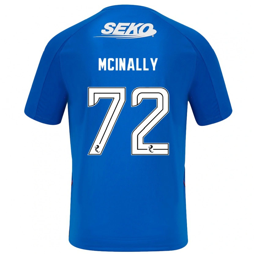 Danxen Heren Darren Mcinally #72 Donkerblauw Thuisshirt Thuistenue 2024/25 T-Shirt