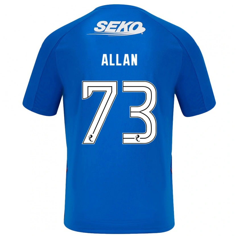 Danxen Heren Connor Allan #73 Donkerblauw Thuisshirt Thuistenue 2024/25 T-Shirt