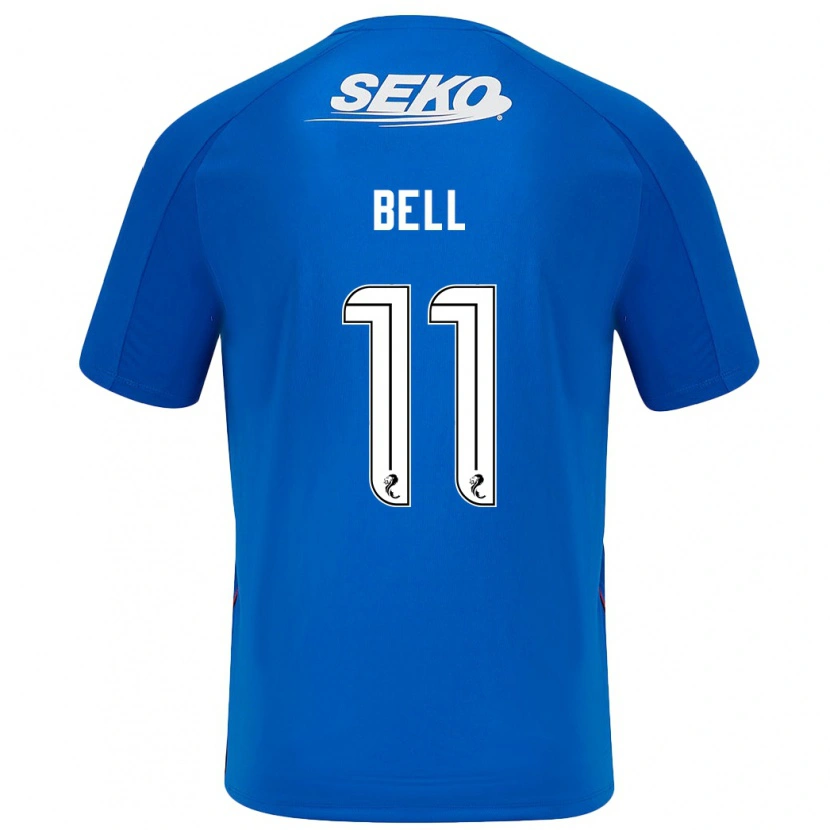 Danxen Heren Megan Bell #11 Donkerblauw Thuisshirt Thuistenue 2024/25 T-Shirt