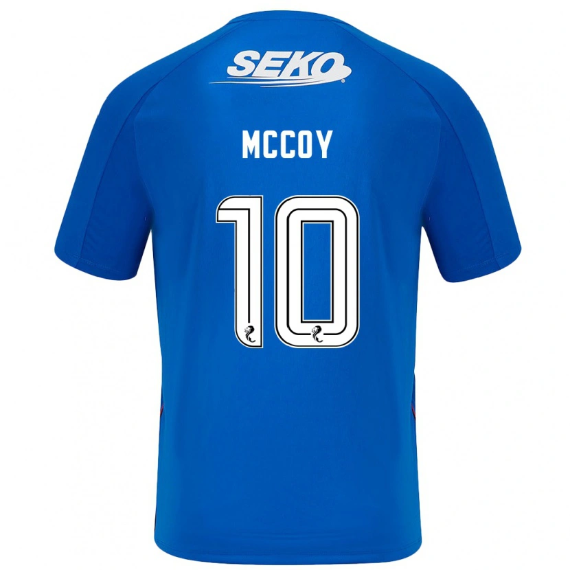 Danxen Heren Kayla Mccoy #10 Donkerblauw Thuisshirt Thuistenue 2024/25 T-Shirt