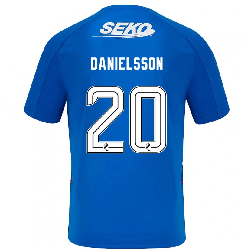 Danxen Heren Jenny Julia Danielsson #20 Donkerblauw Thuisshirt Thuistenue 2024/25 T-Shirt